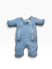 Blue Baby Merlin's Magic Sleepsuit Baby Infant Boys Size L Large 6-9 Months picture
