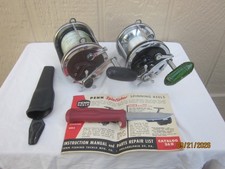 2 VERY NICE VTG PENN 6/0 SENATOR SALTWATER REELS- THEY WORK/LOOK FANTASTIC picture