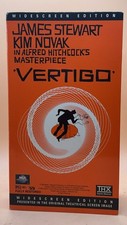 Vertigo VHS 1958, 1997 Widescreen Edition James Stewart Hitchcock *Buy 2 Get 1* picture