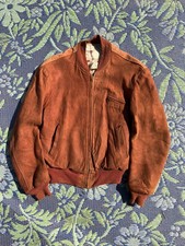 Vintage 1960s Suede Bomber Jacket picture