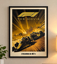 F1 The Movie Poster - from F1 Hub in Las Vegas 2025 - RARE picture