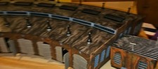 HELJAN 6 STALL ROUNDHOUSE. NEW, ASSEMBLED BY HELJAN, HO GUAGE picture