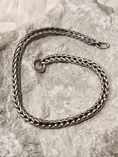 New Trollbead Sterling Silver Wheat Chain Bracelet Lise Aagaard Choose Your Size picture