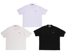 A BATHNIG APE Men's ONE POINT RELAXED FIT POLO SHIRT 1M80112301 r picture
