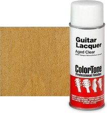 ColorTone 50s Classic Colors Aerosol Guitar Lacquer, Aged Clear picture