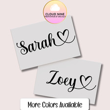 Name Decal Custom Vinyl Personalized Lettering Decal Tumbler Sticker Laptop  picture