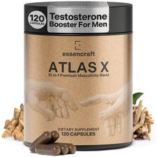 Essencraft Atlas X Testosterone Supplement for Men – 10in1 Natural Testostero... picture