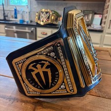 Customized WWE Undisputed Championship replica belt with Roman Reigns 