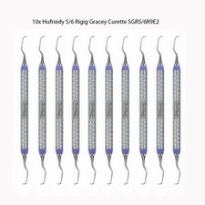 10 pcs Hu-Friedy - 5/6 Rigid Gracey Curette EverEdge 2.0 #9 Handle #SGR5/6R9E2 picture
