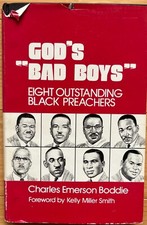 Black History Religion - Baptist Church Preachers - God's Bad Boys - Signed picture