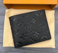 Authentic Louis Vuitton Multiple Monogram Slender Canvas Black Men’s Wallet picture