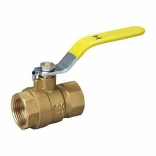 1/8 Inch Female Full Port 600WOG NPT Brass Ball Valve FIP Threaded IPS. picture