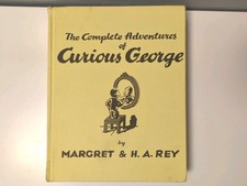 VTG The Complete Adventures of Curious George Margret & H.A. Rey Hardcover 1966 picture