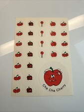 Vintage CTP Loose / Sheet of Scratch and Sniff Stickers 