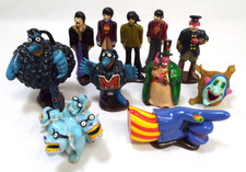 Gartlan Beatles Yellow Submarine 11 Piece Figurine Set Master In Box & Papers picture