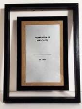 JENNY HOLZER Original TRUISM Limited Edition LITHOGRAPH Framed HUMANISM picture
