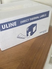 Uline Direct Thermal Shipping Labels S-8376  4 x 6 FF Fan Fold 4000 Per Box  picture