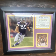 Jared Allen Minnesota Vikings Original Photo Collage Professionally Framed NFL  picture