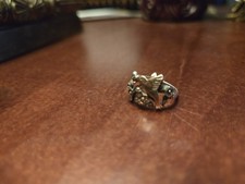 Black Hills Gold Hummingbird Bird Ring picture