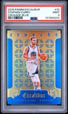 2015-16 Panini Excalibur Crusade Blue Stephen Curry #/199 picture