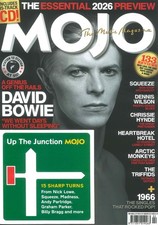 UK Mojo Magazine: Free CD, David Bowie, Chrissie Hynde, Arctic Monkeys, Feb 2026 picture
