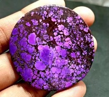 Purple Untreated Rare Turquoise Arizona  88+ Ct Round Cut Lot Natural Gemstone picture