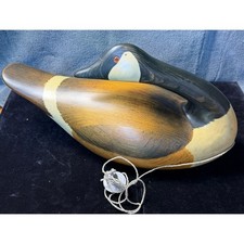 Big Sky Carvers Canada Goose Decoy with Anchor Kissy Durham Signed 16in picture