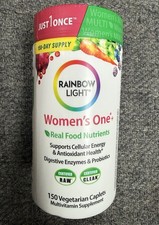 New Rainbow Light Women’s One+ Multivitamin, 150 Vegetarian Caplets Exp 3/2028 picture