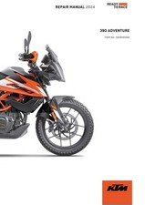 KTM Service Workshop Shop Manual Repair Book 2024 390 ADVENTURE US picture