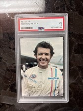 1972 STP Corporation Richard Petty NASCAR Rookie Card RC PSA 3 - Very Good picture