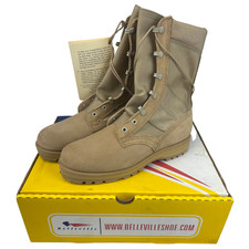 Tan Belleville Army Combat Hot Weather Boots - New *mocinc.1982* picture