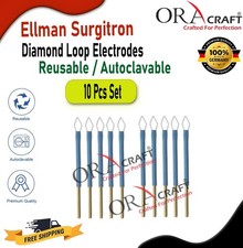 Ellman Surgitron Diamond Loop Electrodes Reusable/ Autoclavable 10 Pcs Set picture