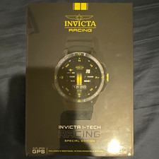 Invicta Racing I-TECH-011 Smartwatch GPS HR & SpO2 Compass 58mm Black picture