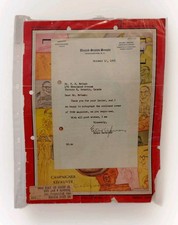 1956 Vice President Nominee ESTES KEFAUVER Signed TWICE autographed TIME Cover picture