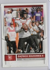 Patrick Mahomes II 2017 Score RC picture