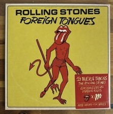 Rolling Stones Foreign Tongues Diablos Rojos 2LP Red Mexico Exclusive rare picture