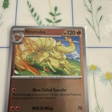 Ninetales 009/086 SV06 Regular Stage 1 120 HP English Pokémon TCG picture