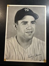 Vintage 1948-49 Yogi Berra New York Yankees Stadium Souvenir Photo Original EX picture