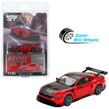 Mini GT 1:64 Ford Mustang GTD – Race Red #1196 picture