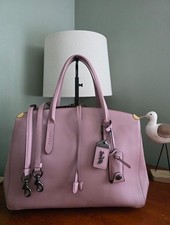 Coach 22821 Cooper Carryall Dusty Rose Glovetanned Leather Satchel Bag 1941 picture