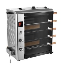 Uimoso Countertop Vertical Oven with 5 Rotating Skewers for Brazilian BBQ picture