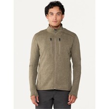 Kuhl Mens Olive Knit Full-Zip Shirt Jacket XL Interceptr Fleece Green Hiking picture
