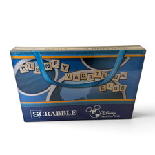 Disney Vacation Club Scrabble Board Game 2014 Hasbro USAopoly NEW SEALED DVC picture