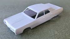 ABS-LIKE RESIN 3D PRINTED 1/25 1972 PLYMOUTH FURY 4-DOOR SEDAN BODY picture