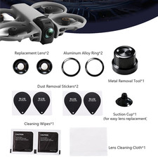[US Stock] For DJI Avata 360 Drone RC Glass HD Camera Lens  Replacement Kit Part picture