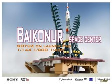 1/200 CCCP Soyuz A2 Baikonur Kazakhstan Launch Spacecraft 3D Printed Model Gift picture