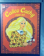 Vintage 1976 Whitman Calico Cathy Paper Dolls #1995 - Uncut/Unused picture