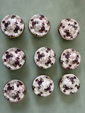 MaCkenzie Childs vintage, hand painted, door knobs/pulls (set of 9) picture
