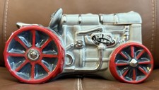 VINTAGE 1971 EZRA BROOKS FORDSON GRAY TRACTOR DECANTER picture