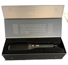SHE by Beyond the Beauty Hair Straightener Ceramic Heat Brush Brand New in Box picture